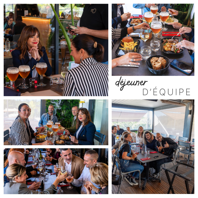 L'équipe du Zénit'restaurant au complet !